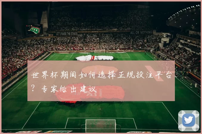世界杯期间如何选择正规投注平台？专家给出建议